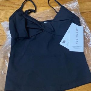 Athleta New Black Cami XS Soft